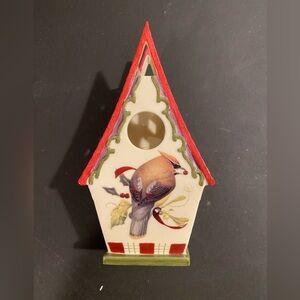 LENOX Winter Greetings Cedar Wax Wing Votive Candle Holder